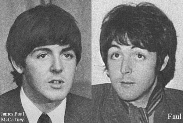 9. Paul McCartney'nin fenalık geçirip bir süre kafayı sıyırmasının ardından, grup üyeleri Paul'a benzeyen birini yanlarında gezdirmeye karar verdi. Bu olayın basın tarafından anlaşılması, “Paul öldü” dedikodularının hızla yayılmasına yol açtı. (1966)