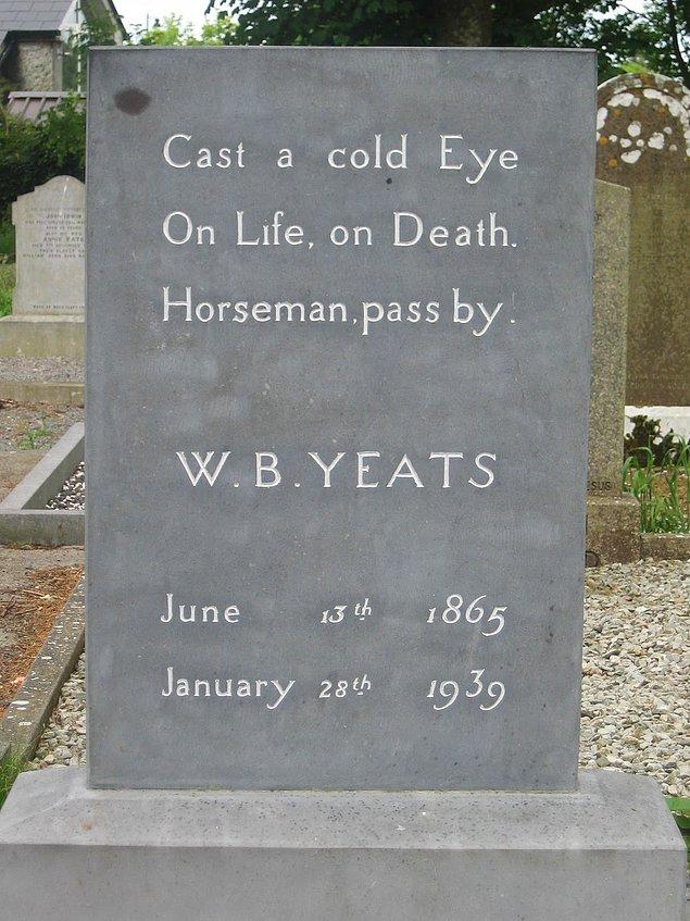 11. W. B. Yeats (1865 - 1939)