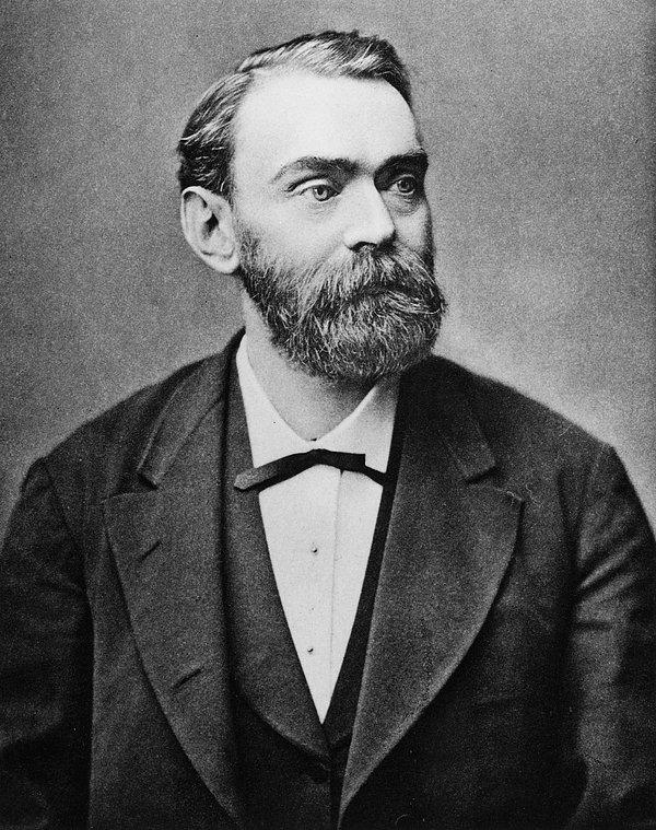 13. Alfred Nobel