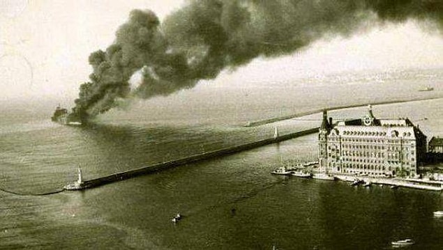 6. Patlamadan Haydarpaşa Garı da zarar görür