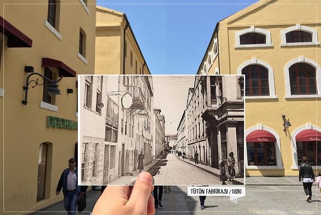 Eski Fotoğrafları Günümüz Halleriyle Birleştirip Samsun'da Zaman Yolculuğu Yaptıran 25 Kare