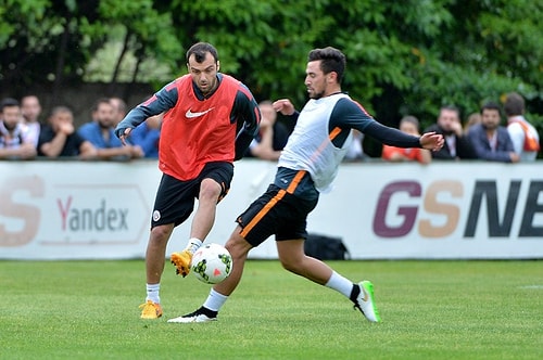 Galatasaray'da Neşeli Antrenman