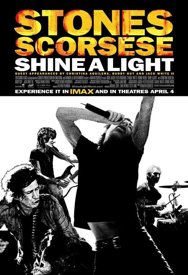 4. Shine a Light (2008) | IMDb 7,2