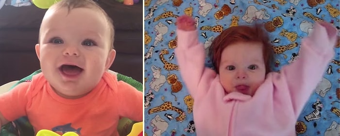 İlk Defa Mama Diyen Sevimli Bebekler