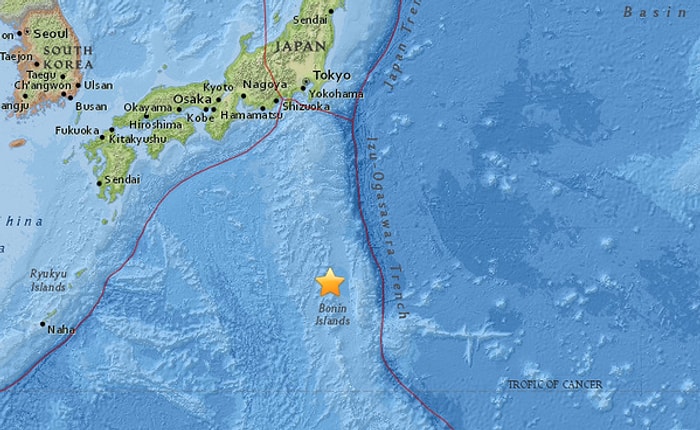 Japonya'da 8.5 Şiddetinde Deprem