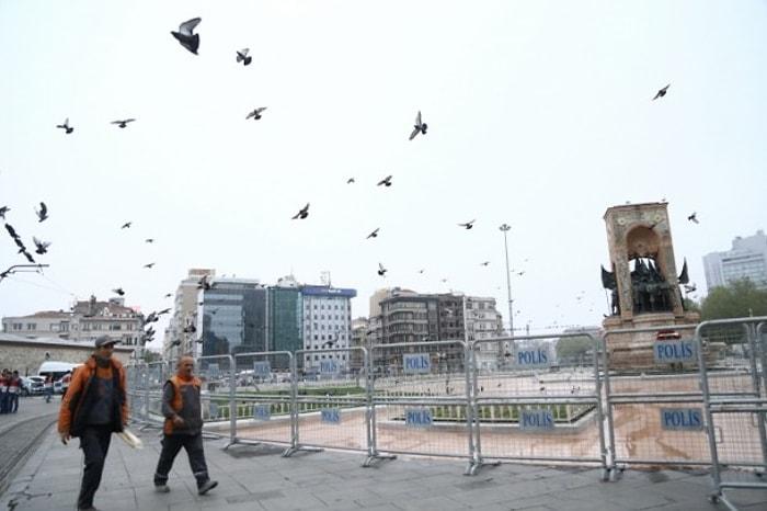 Gezi Parkı ve Cumhuriyet Anıtı Çevresi Yayalara Kapatıldı