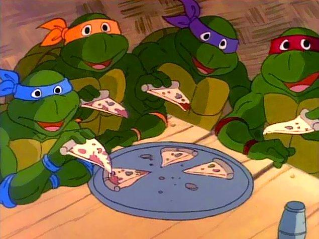 2. Ninja Kaplumbağalar - Pizza