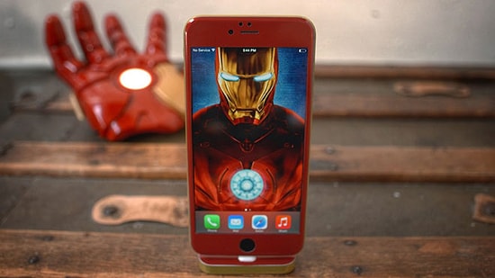 25 Dolara iPhone 6’ya Iron Man Teması Giydirmek Mümkün