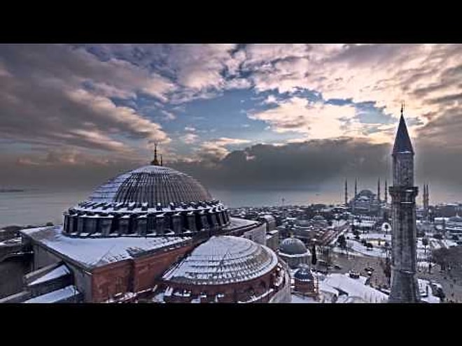 mimar sinanın minarelerinden İstanbul'da 4 Mevsim.