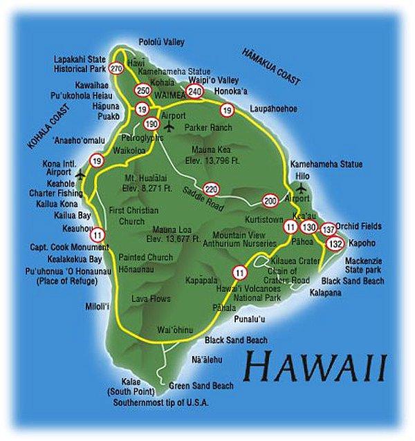 2. Cinderland Kapoho Hawaii'de bulunuyor.