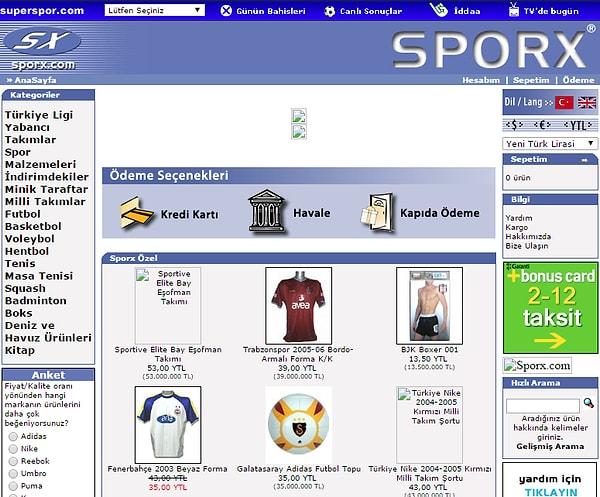 7. 2005 - Sporx'in don sattığı yıllar