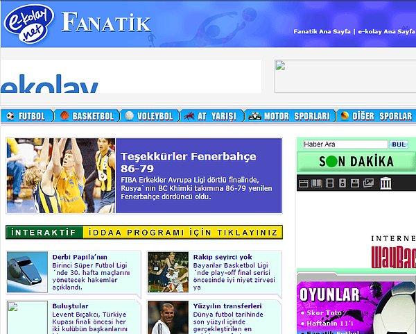 16. Fanatik.com.tr - 2005