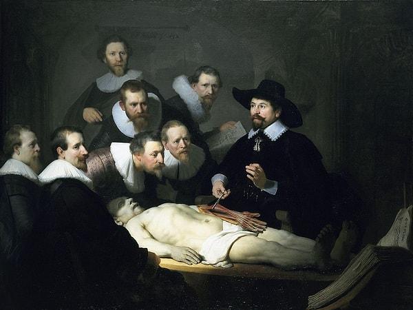 1. Dr. Nicolaes Tulp'un Anatomi Dersi