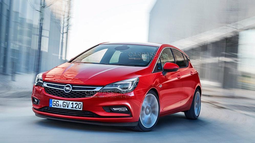 Yeni Opel Astra Üzerindeki Sır Perdesi Kalktı