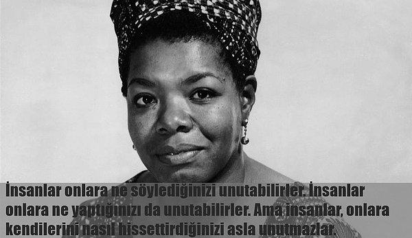4. Maya Angelou