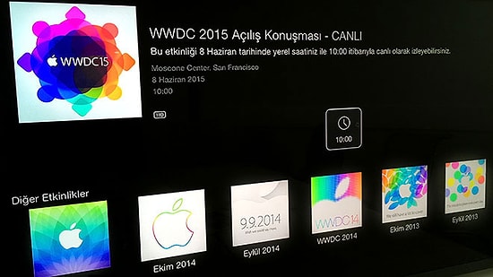 iOS 9 Etkinliği Apple TV’den Canlı Yayınlanacak