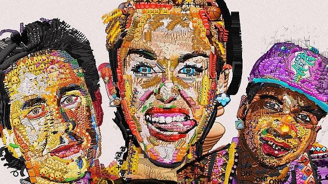 Yeni Bir Sanat Akımı: Emojilerden Portreler Yapan Sanatçı Yung Jake