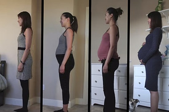 Karısının 9 Aylık Hamilelik Serüvenini 90 Saniyeye Sığdıran Taze Baba