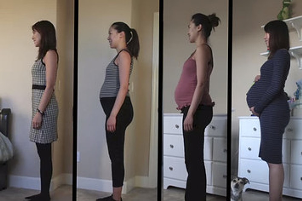 Karısının 9 Aylık Hamilelik Serüvenini 90 Saniyeye Sığdıran Taze Baba