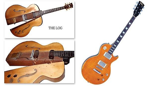 2. Les Paul'un ‘The Log’ (Kütük) Gitarı