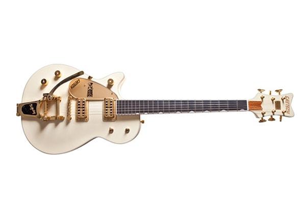 11. Elliot Easton'ın Gretsch White Tiki Prototype Gitarı