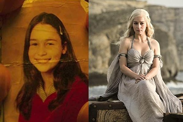1. Emilia Clarke – Daenerys Targaryen