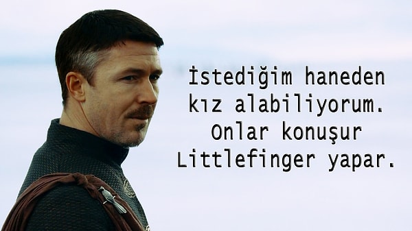 16. Onlar konuşur, Littlefinger yapar!