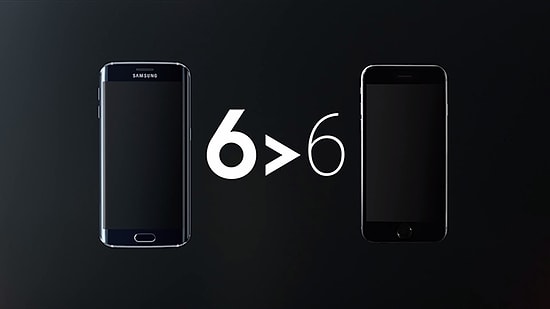 Samsung Yeni Reklamlarında Galaxy S6 edge ile iPhone 6’yı Karşılaştırıyor