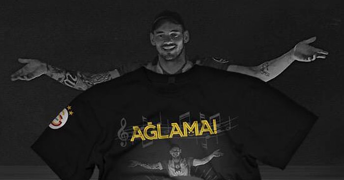 GS Store'dan Sneijder'li Gönderme: "Ağlama"