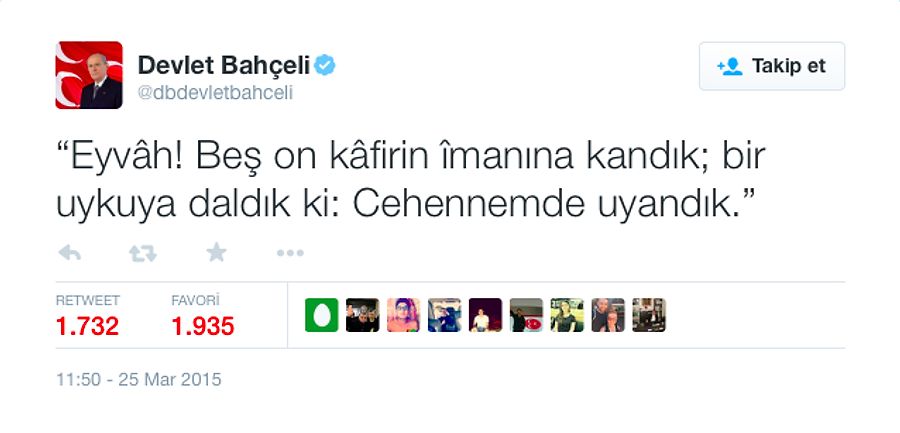 Ulkedeki Siyaseti En Iyi Ozetleyen 10 Devlet Bahceli Tweeti Onedio Com