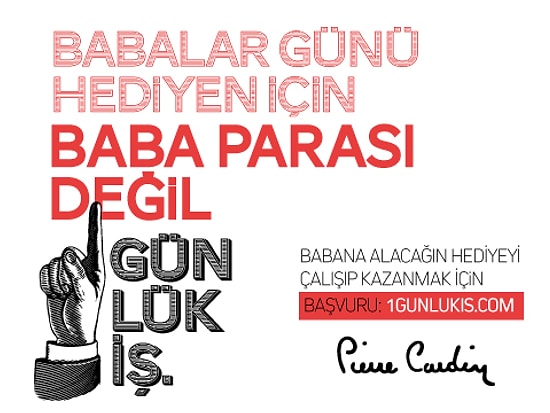 Babalar Günü Hediyesi İçin "Baba Parası" Yerine "1 Günlük İş"