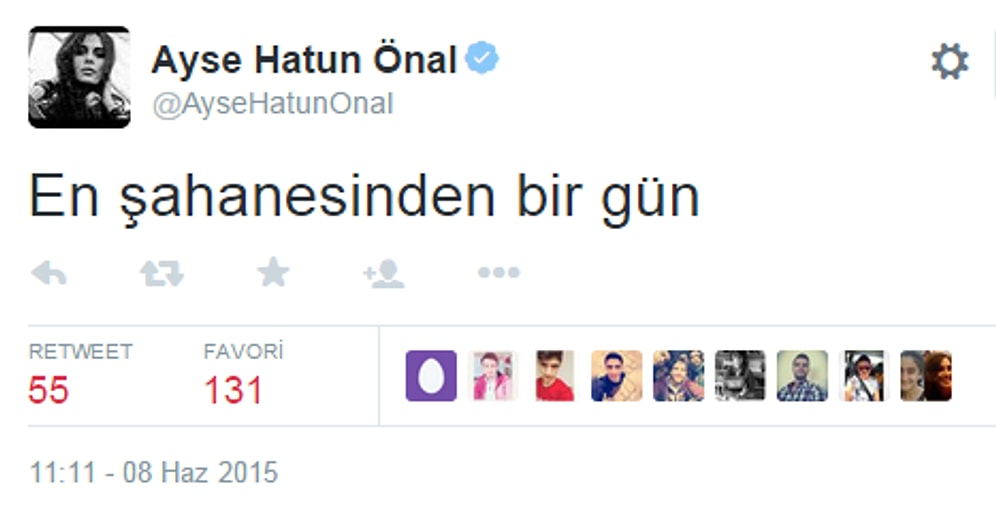 8 Haziran Sabahı Ünlülerin Seçimle İlgili Attığı ''Ne Kadar Güzel Bir Gün'' Tadında Tweetleri