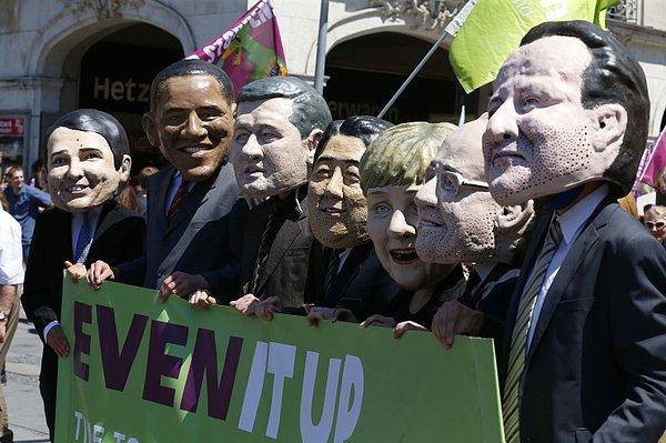 "TTIP’yi durdurun, çevreyi koruyun, fakirlikle mücadele edin"