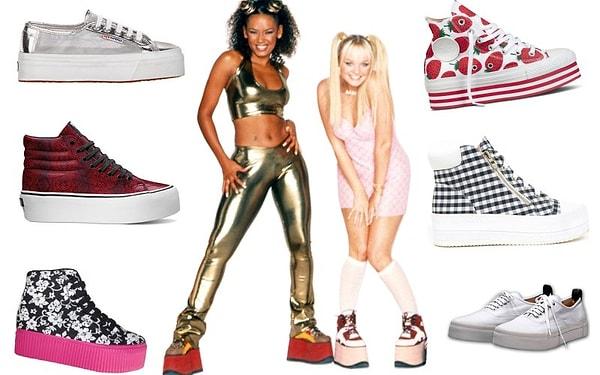 35. Spice Girls ayakkabıları