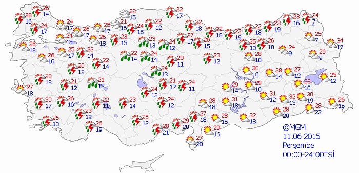 Dikkat! Meteoroloji'nin Kuvvetli Yağış Uyarısı Devam Ediyor