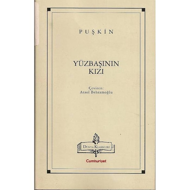 Puşkin - Yüzbaşının Kızı