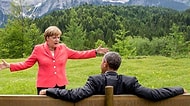 Obama İle Merkel'in G7 Zirvesindeki Pozuna Yapılmış En Absürt 21 Monte