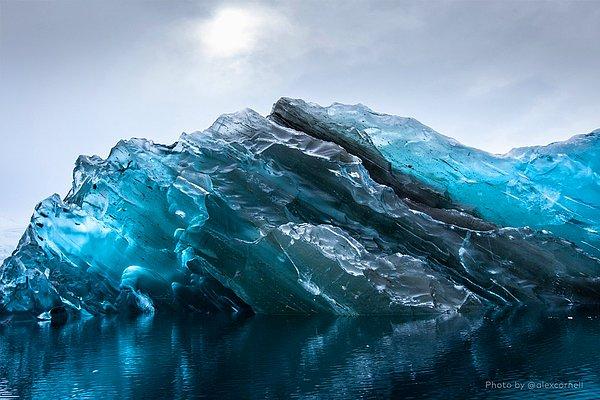 Bonus: Günümüz teknolojisi ile çekilen buz dağı fotoğrafı