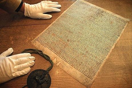 800 Yıllık Magna Carta İngiltere Dışına Çıkıyor