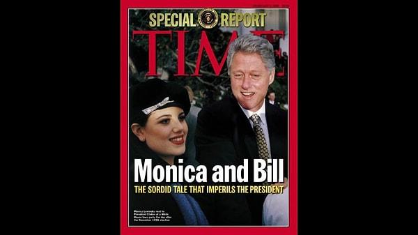 5. Bill Clinton - Monica Lewinsky  Skandalı