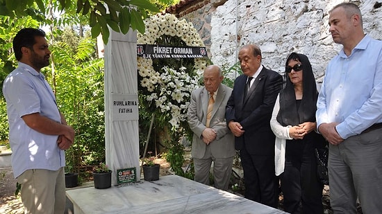 Beşiktaş'ın Kurucularından Şeref Bey Kabri Başında Anıldı