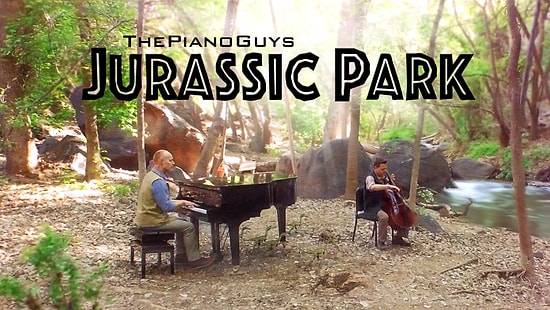 Jurassic Park'ın Tema Müziğinin Piano ile İnanılmaz Cover'ı