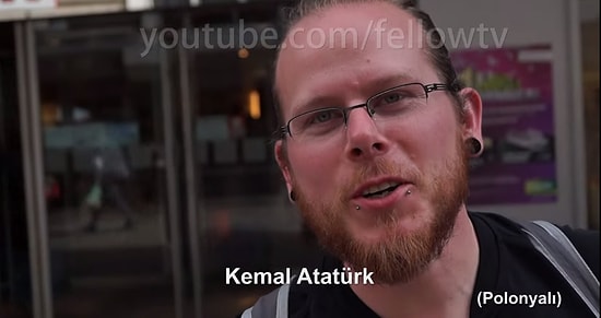 Yabancılara Atatürk Resmi Gösterilip Kim Olduğunu Tahmin Etmeleri İstenirse