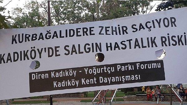 "Kadıköy halkının sağlığını tehdit eden Kurbağalıdere'nin ıslah çalışması bir an önce tamamlasın"