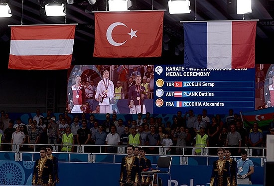 Türkiye Bakü 2015'te 3. Sırada