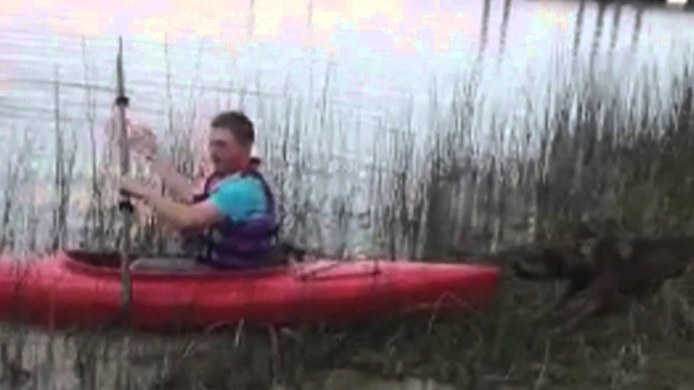 Kanoyla Açılmak İsteyen Sahibine İzin Vermeyip Kanosunu Geri Çeken Köpek