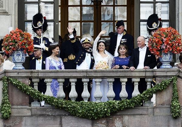 İşte İsveç Kraliyet Ailesi...