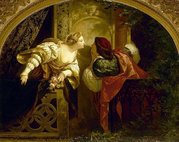 4. Leyla, Mecnun’un kendisini tanımamasına içerlemiş kahrından ölmüştür, Juliet ölü numarası yapmayı kafi görmüştür.