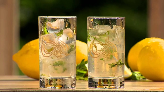 2. Naneli Limon Şerbeti