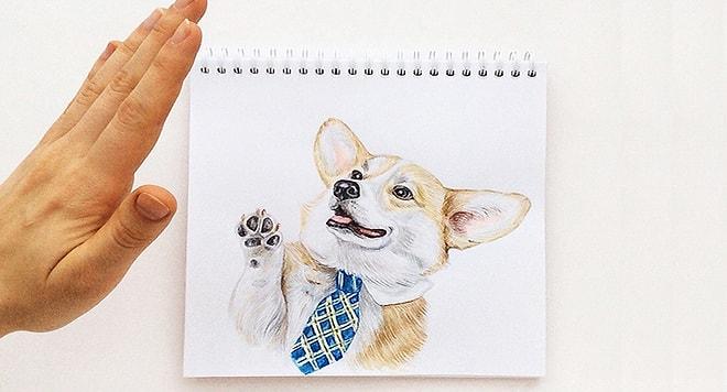 Çizim Olduğunu Bilseniz Bile Alıp Böyle Deli Gibi Mıncırmak İsteyeceğiniz 21 Sevimli Köpek